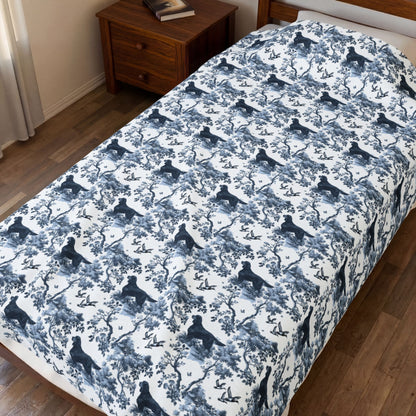 Gordon Setter Blanket - Toile Pattern
