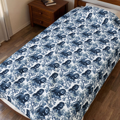 Tibetan Mastiff Blanket - Toile Pattern