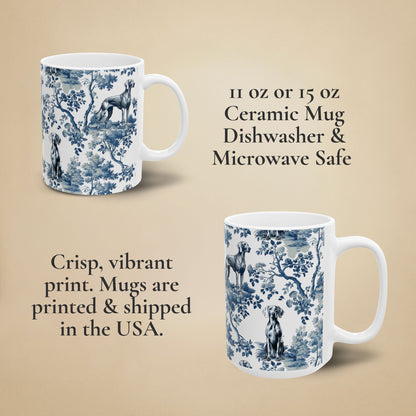 Weimaraner Mug - Toile
