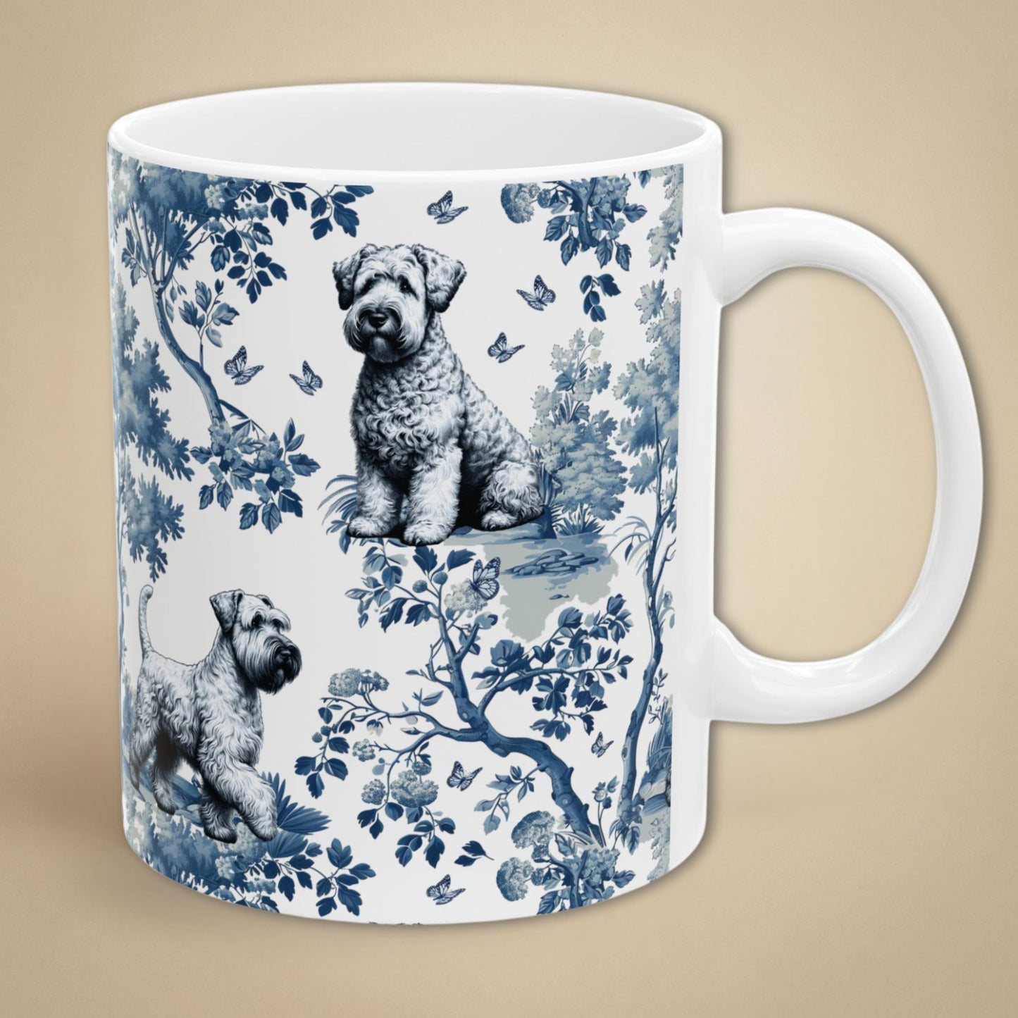 Wheaten Terrier Mug - Toile
