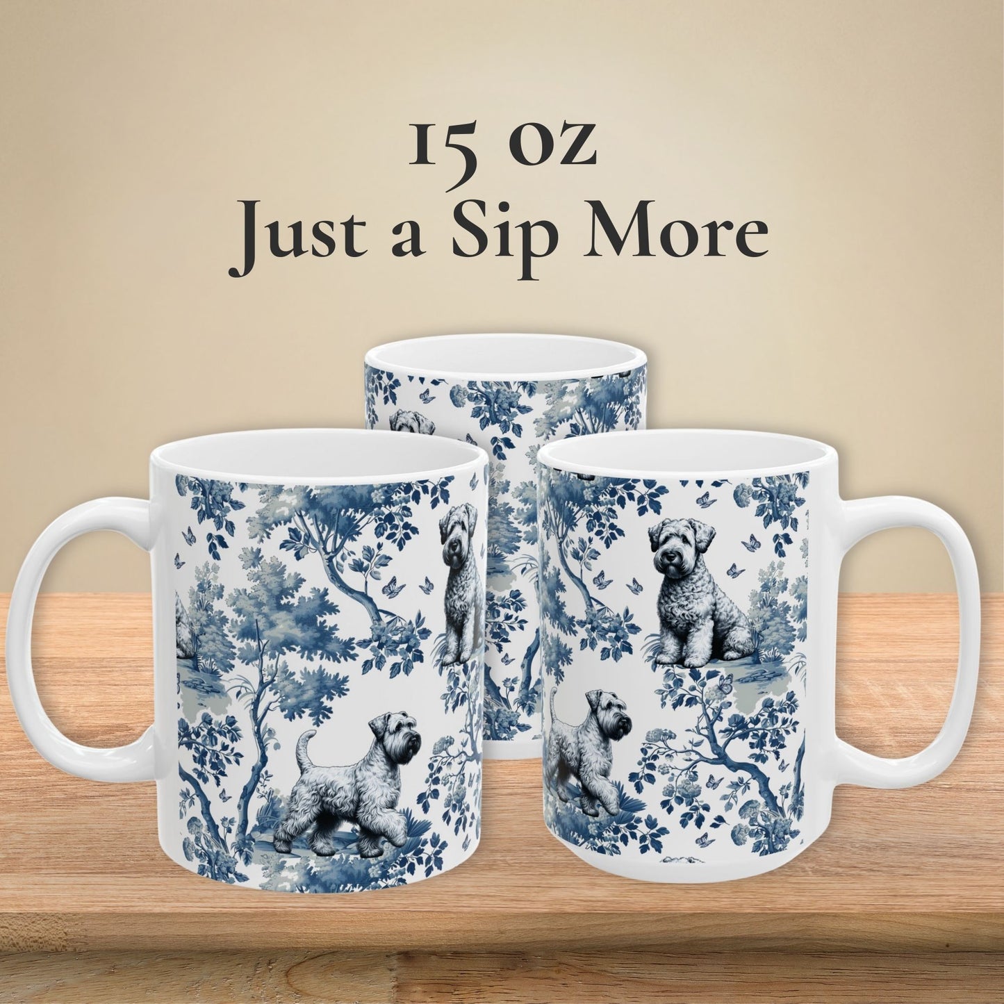 Wheaten Terrier Mug - Toile