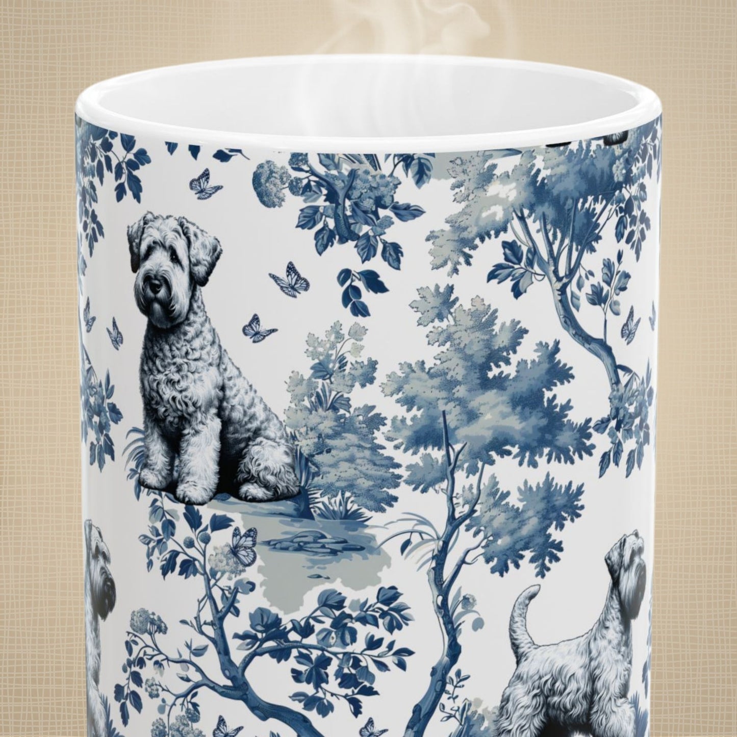 Wheaten Terrier Mug - Toile