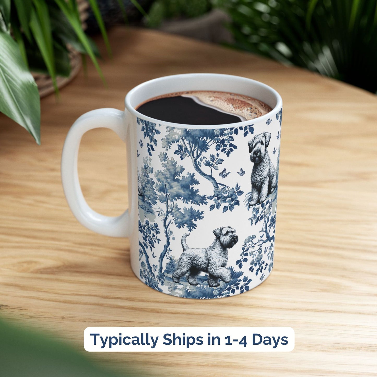 Wheaten Terrier Mug - Toile